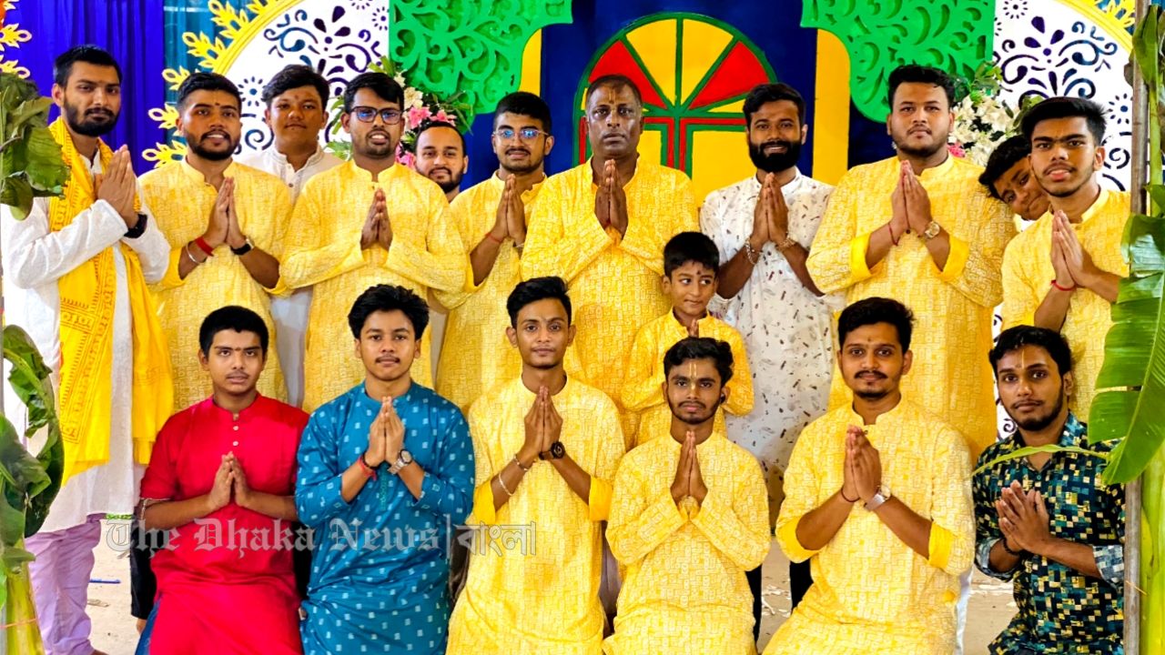 নরসিংদীতে গীতা অনুরাগী জ্ঞান নিকেতনের পঞ্চম প্রতিষ্ঠাবার্ষিকী উদযাপন