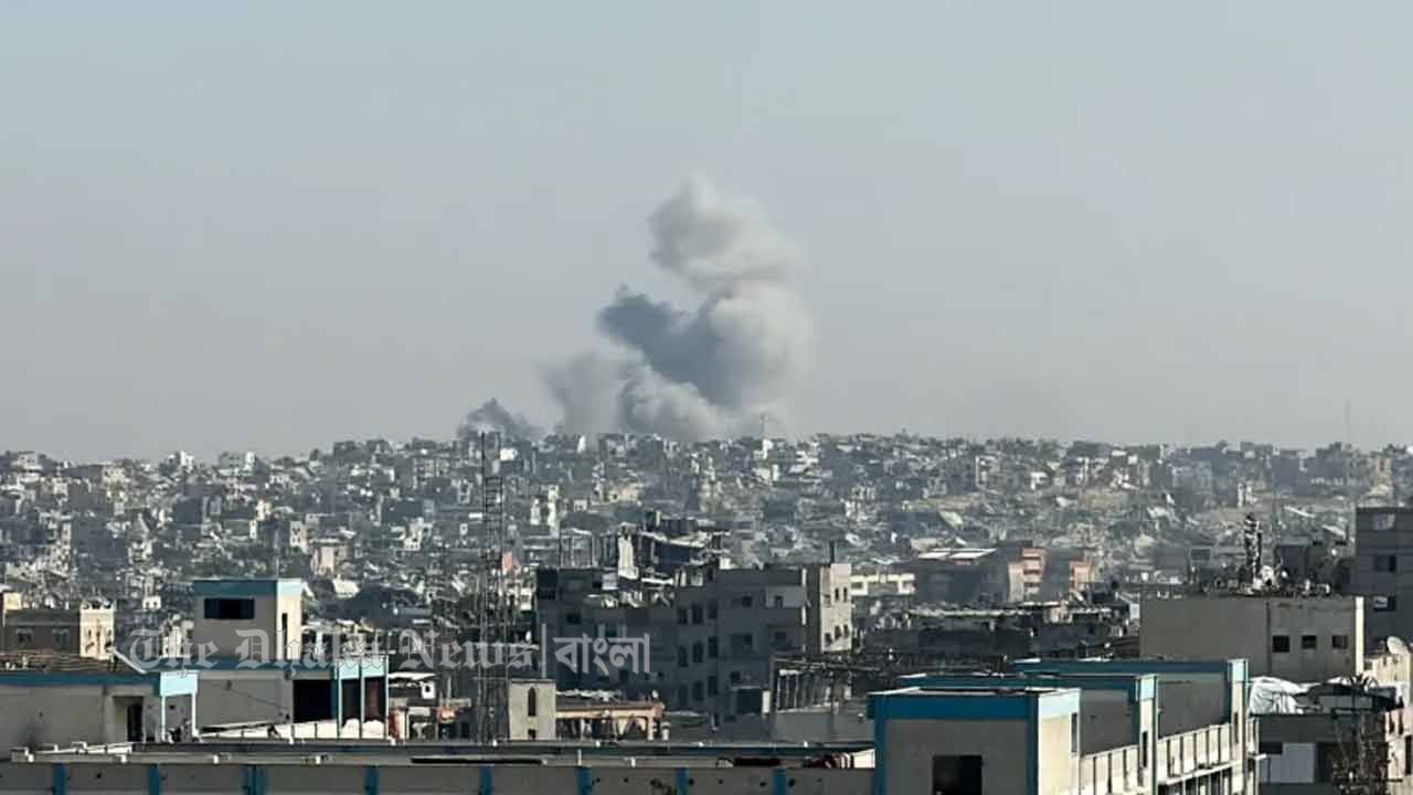 গাজায় ফের ইসরায়েলের হামলা, হুমকিতে ভঙ্গুর যুদ্ধবিরতি চুক্তি