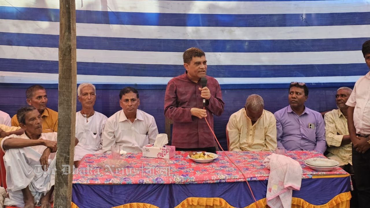 হাতিয়ায় বিএনপির প্রার্থীকে সমর্থন জানালেন সনাতন ধর্মালম্বীরা