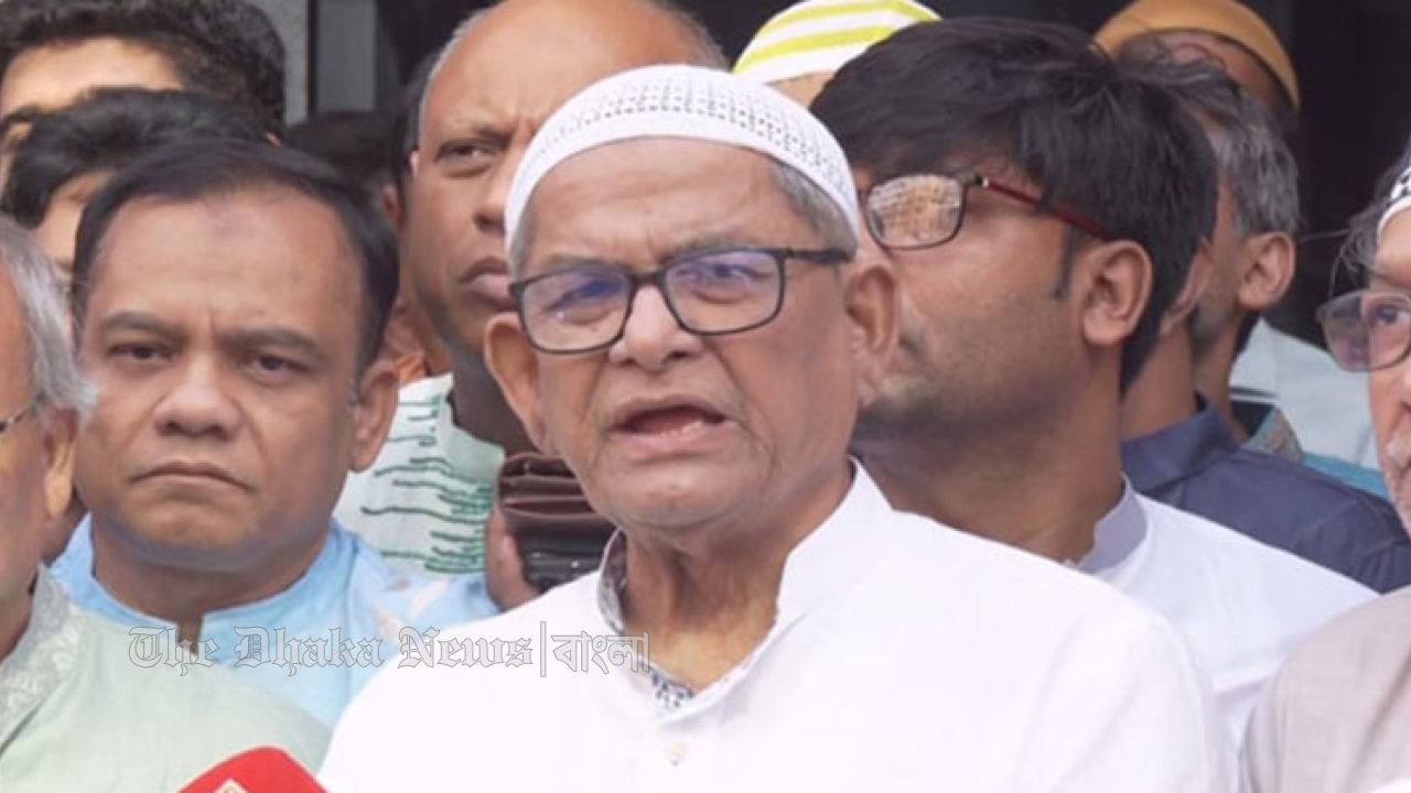 খালেদা জিয়ার অবস্থা অত্যন্ত সংকটময় : মির্জা ফখরুল 