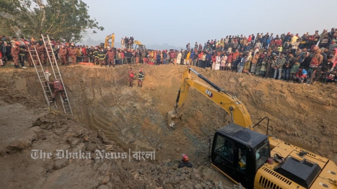২২ ঘণ্টা পরেও উদ্ধার করা যায়নি শিশু সাজিদকে  