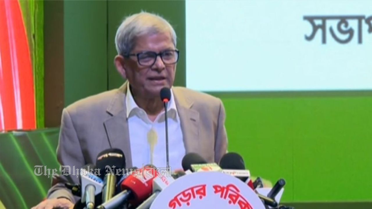 তফসিল ঘোষণায় নতুন দেশ গঠনের পথ তৈরি হবে: মির্জা ফখরুল  