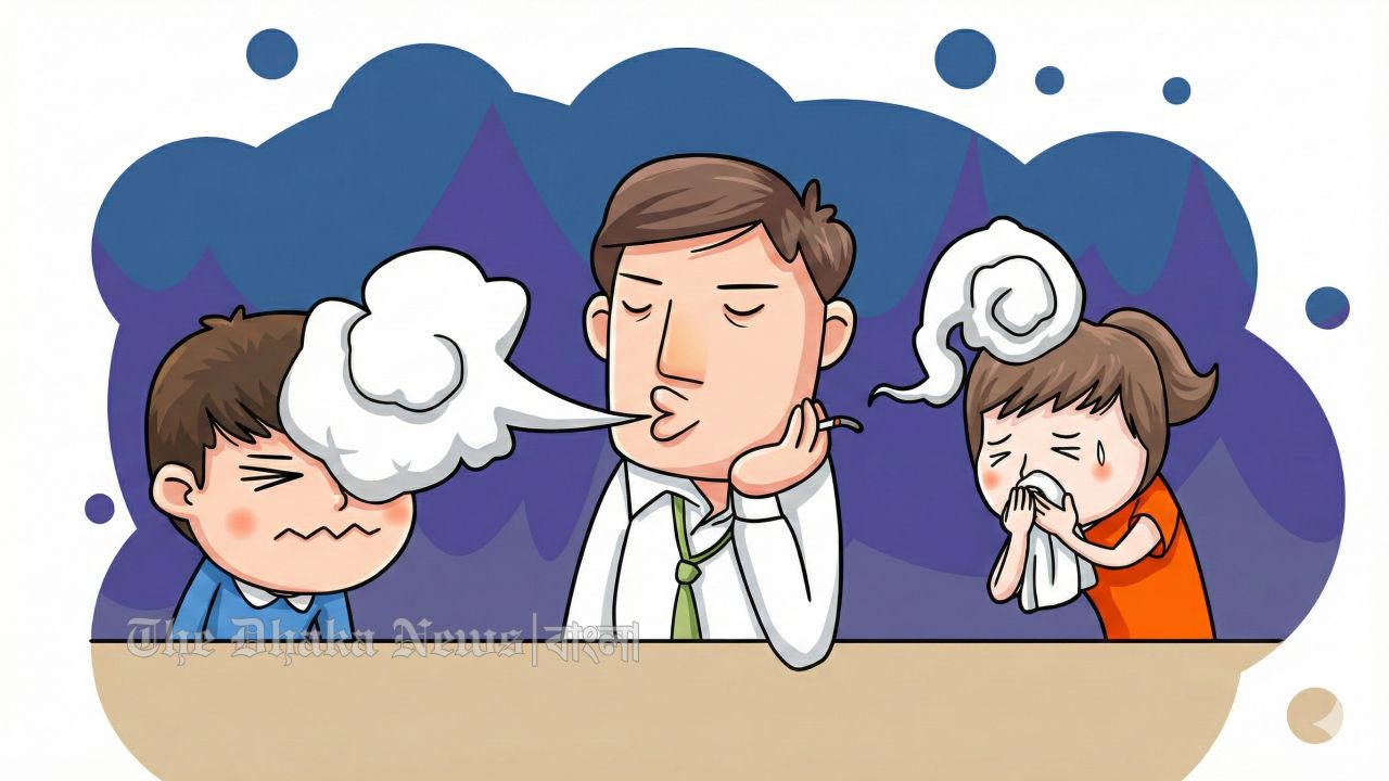 পরোক্ষ ধূমপান: দরিদ্র শিশুরা সবচেয়ে বেশি ঝুঁকিতে