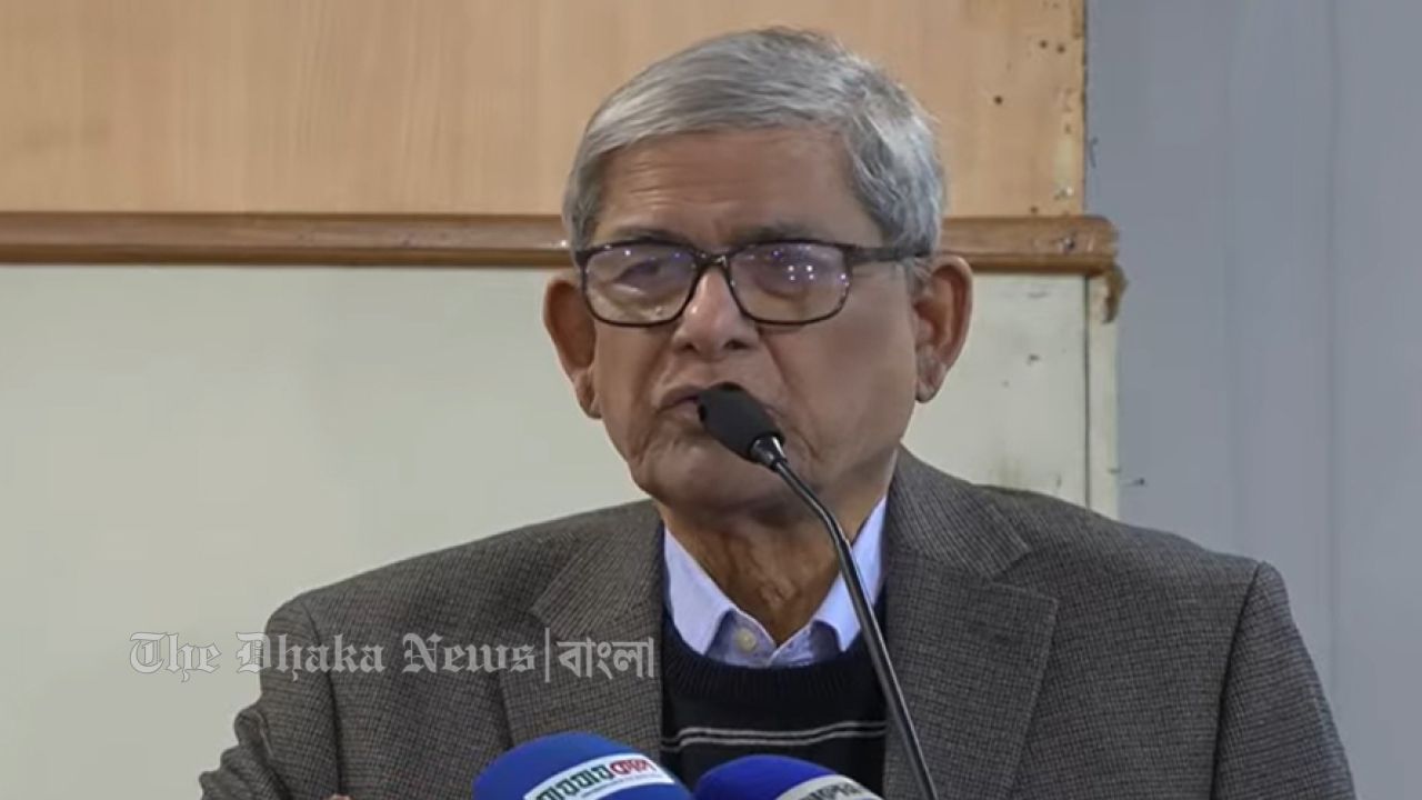 খালেদা জিয়ার মৃত্যু: সংবাদ সম্মেলনে কাঁদলেন মির্জা ফখরুল