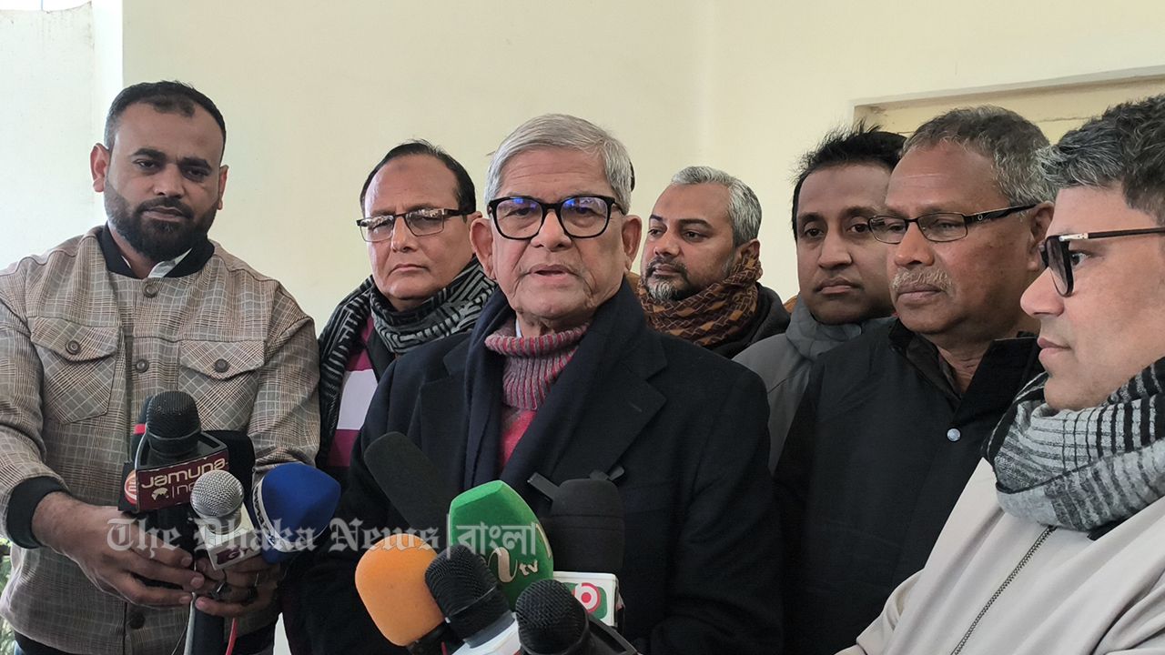 গণভোটে ‘না’ বলার সুযোগ নেই: মির্জা ফখরুল