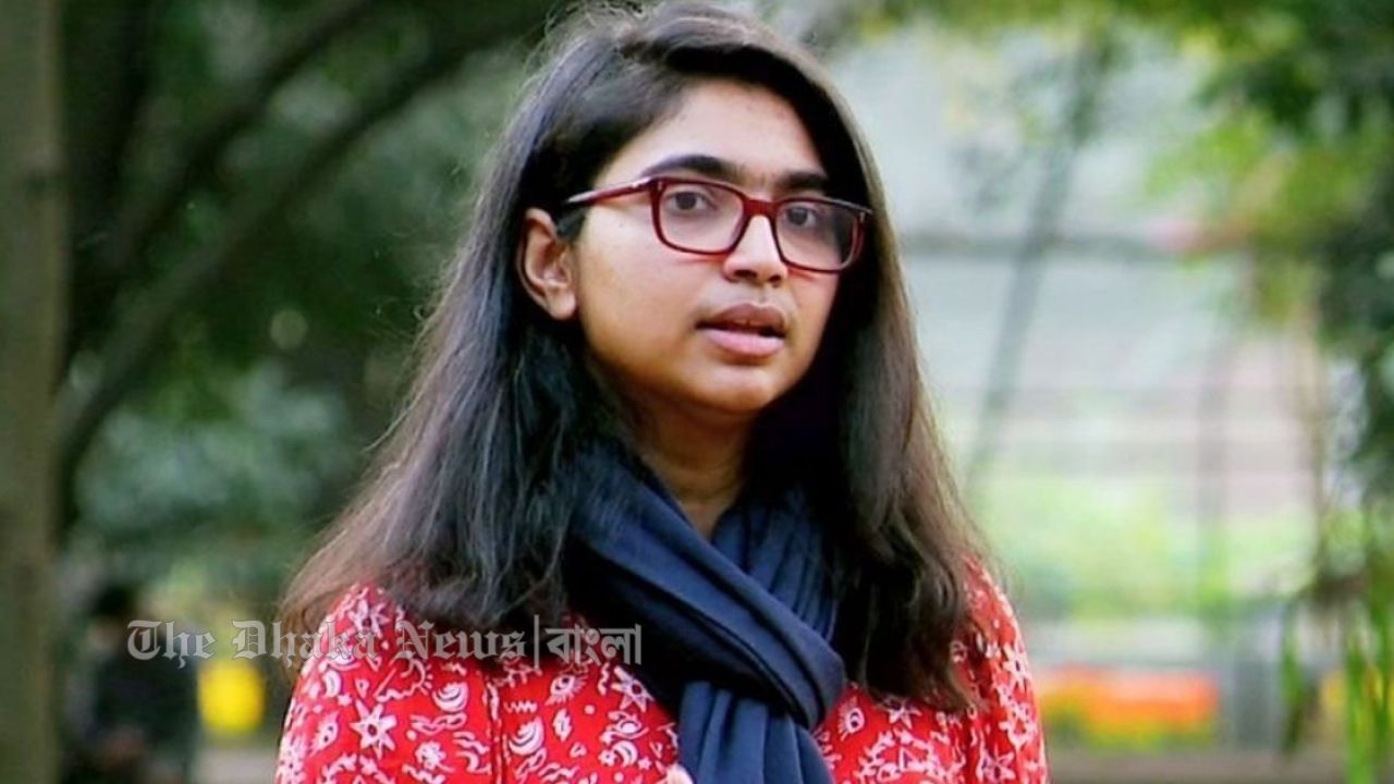 ঢাকা-৯ আসনে ফুটবল প্রতীকে নির্বাচন করতে চান তাসনিম জারা