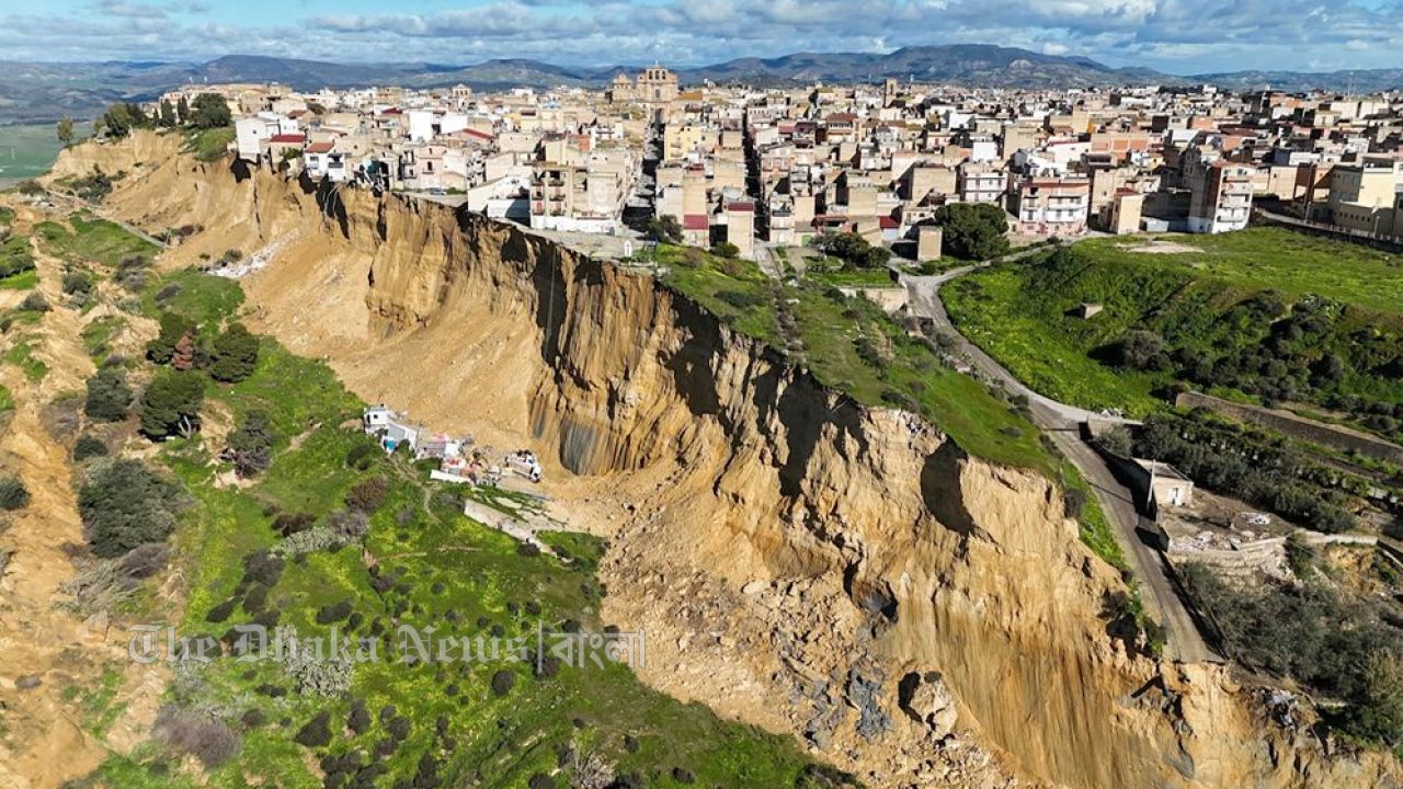 ইতালির সিসিলিতে ভয়াবহ ভূমিধস, জরুরি অবস্থা জারি