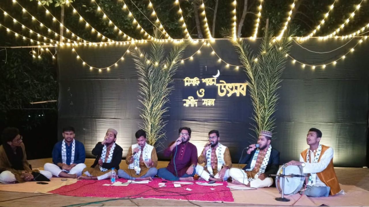 পবিত্র শবে বরাত উপলক্ষে কুবিতে নিসফি শাবান উৎসব ও নাশীদ সন্ধ্যা