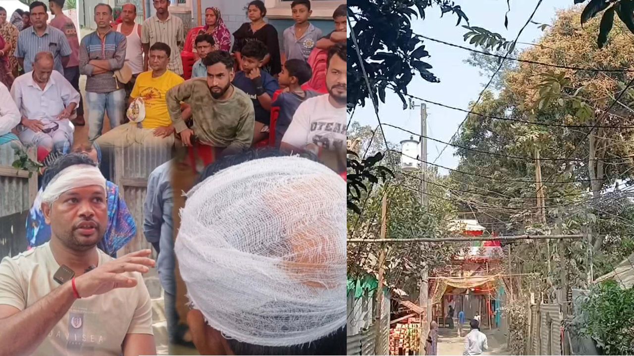 চাঁদপুরে চাঁদার দাবিতে বিয়ে বাড়িতে হামলা, বরসহ আহত ৩