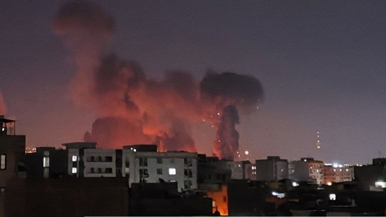 ইরানের রাজধানীতে ব্যাপক হামলা চালাচ্ছে ইসরায়েল