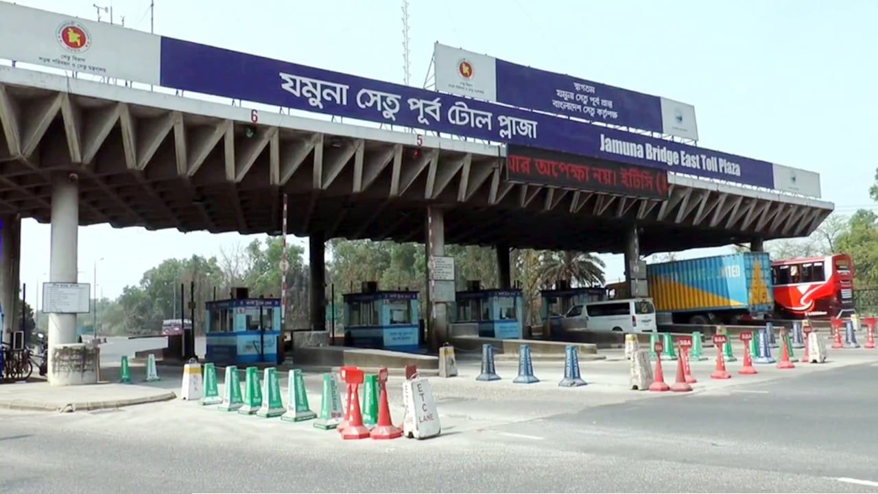 যমুনাসেতু দিয়ে এক দিনে ৪৭ হাজার যানবাহন পারাপার