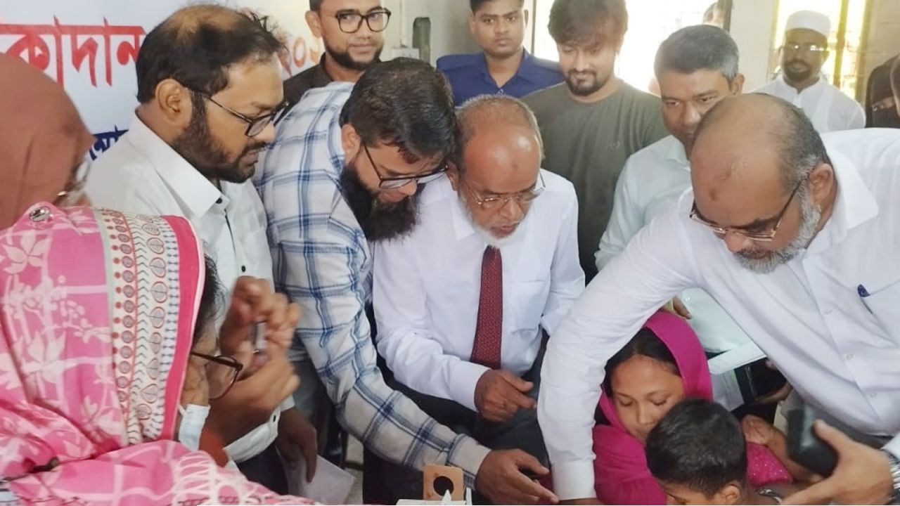 চাঁদপুরে হামের প্রাদুর্ভাবের কারণে বিশেষ টিকাদান কর্মসূচি শুরু