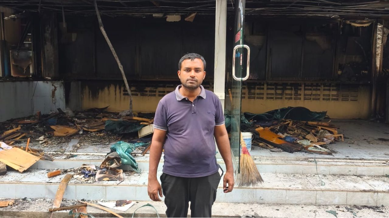 থাইল্যান্ডে ভয়াবহ আগুনে বাংলাদেশি প্রবাসীর টেইলর শপ ও রেস্টুরেন্ট পুড়ে ছাই