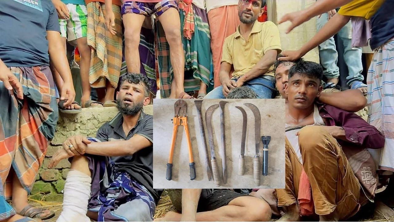 চান্দিনায় অটোরিকশাকে ধাক্কা দিয়ে পালানোর সময় আন্তঃজেলা ডাকাত দলের ৫ সদস্য আটক