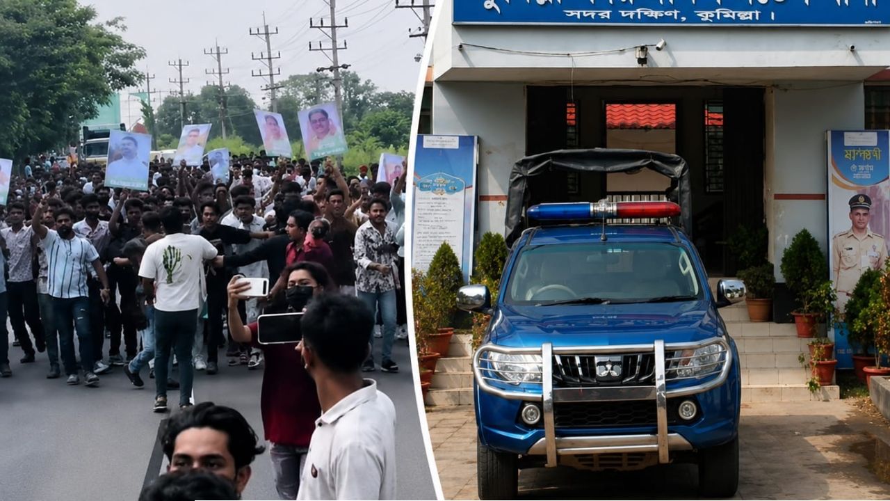 কুমিল্লায় নিষিদ্ধ ছাত্রলীগের বিক্ষোভ মিছিল শেষে আটক ৪৬, জব্দ ৫টি যানবাহন