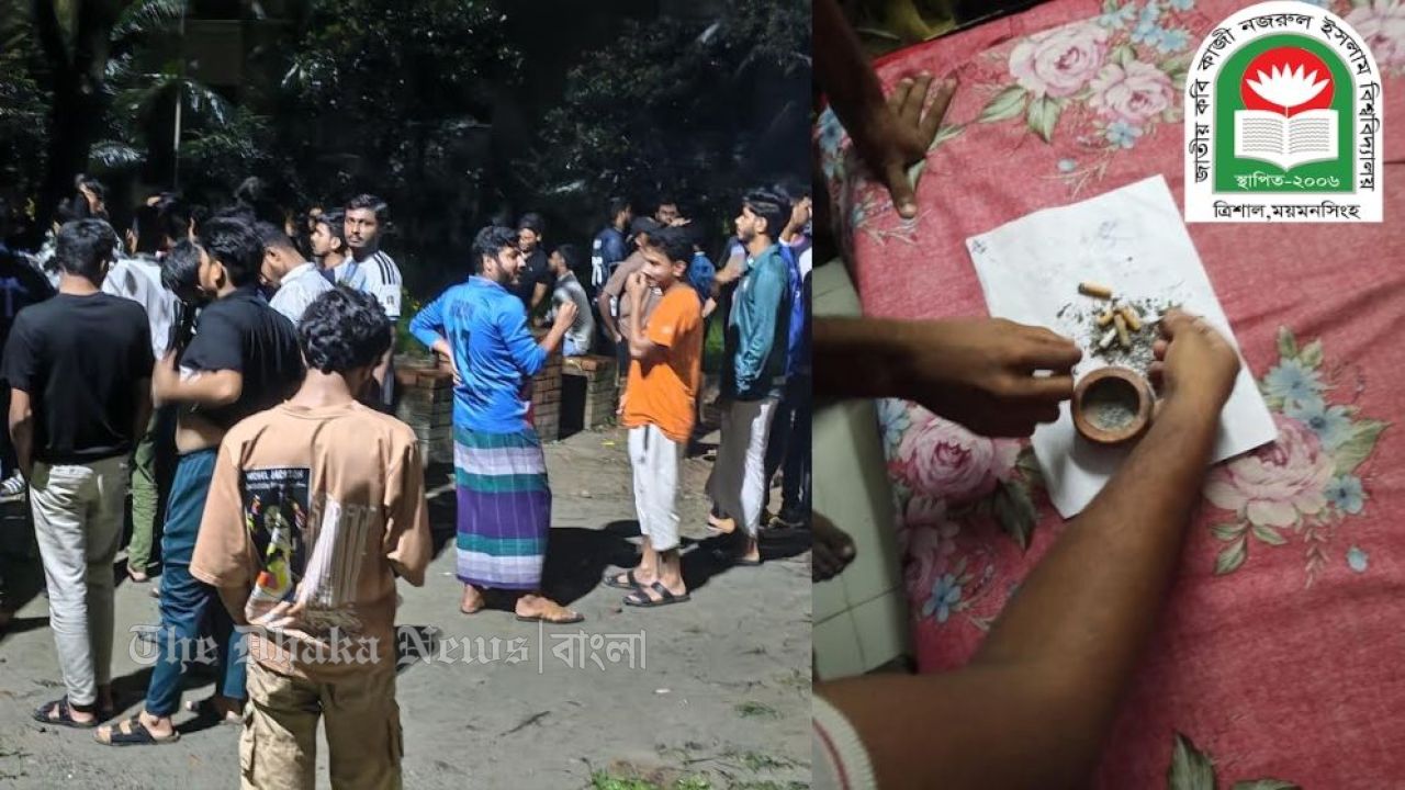 গাঁজা সেবনের অভিযোগ ঘিরে সিনিয়র-জুনিয়র সংঘর্ষ, আহত ২