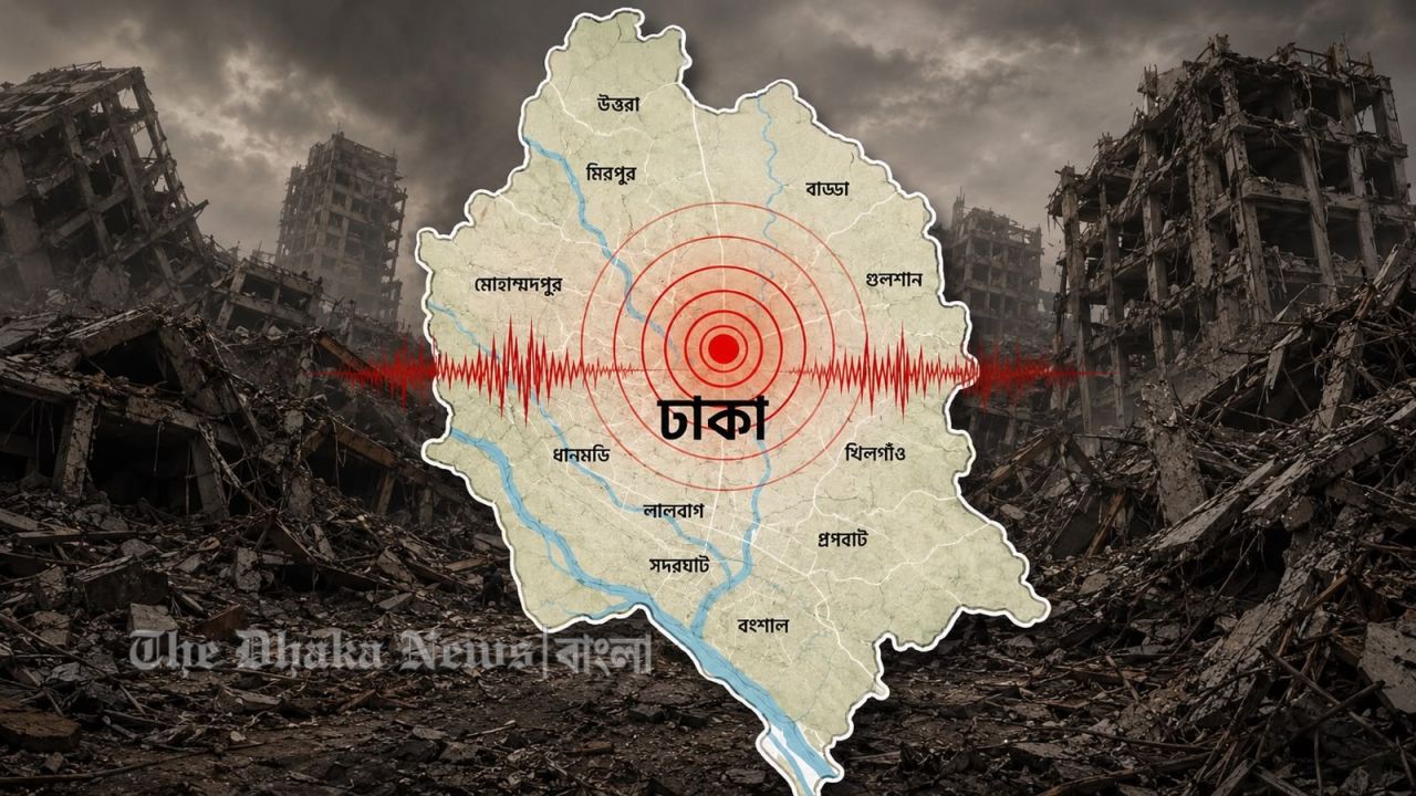 ঢাকায় ৭ মাত্রার ভূমিকম্পে ৩ থেকে ৪ লাখ প্রাণহানির শঙ্কা!