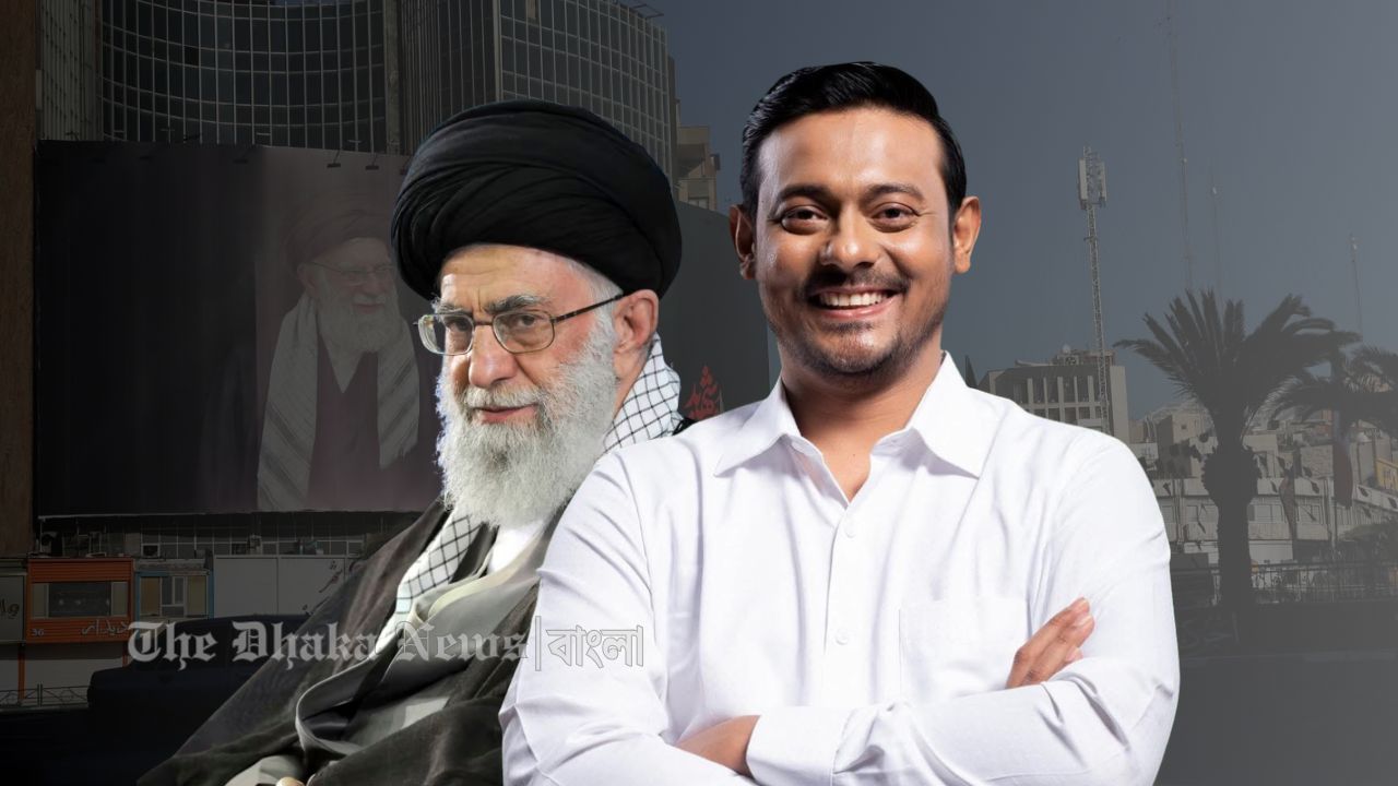 খামেনির মরদেহের পাশে ছোট কফিনটি কার?