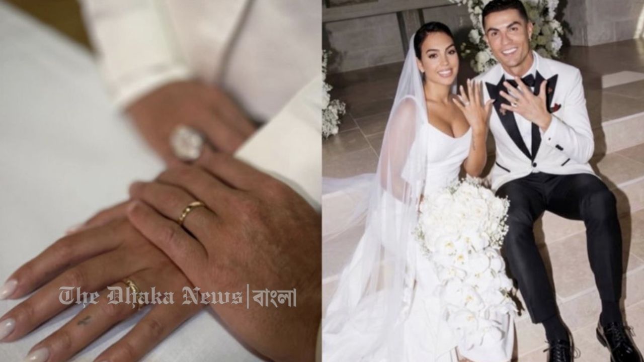 অবশেষে জর্জিনাকে বিয়ে করলেন রোনালদো