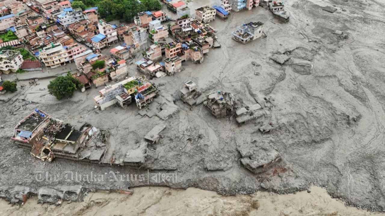 নেপাল-তিব্বতে ভয়াবহ ভূমিধসে নিহত ৫৫২; নিখোঁজ প্রায় দেড় হাজার