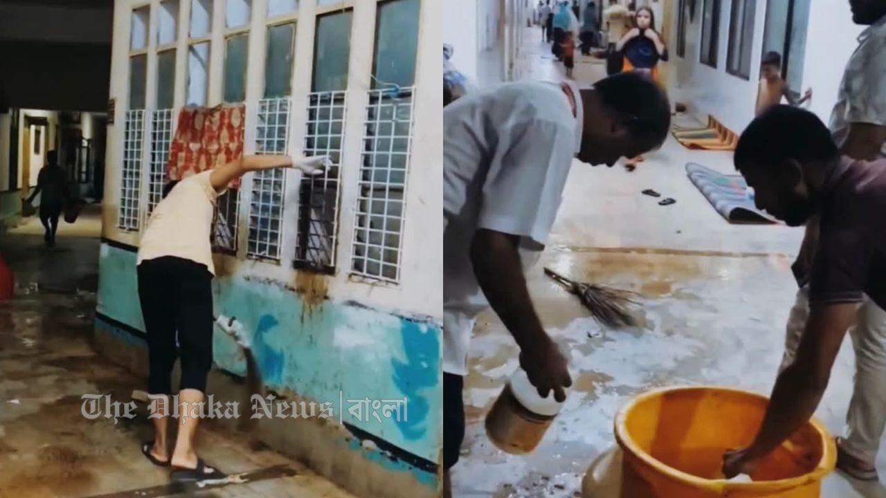 স্বাস্থ্যমন্ত্রীর আগমনে ‘এক রাতের ভোল বদল’ সিলেট এমএজি ওসমানী কলেজ হাসপাতা