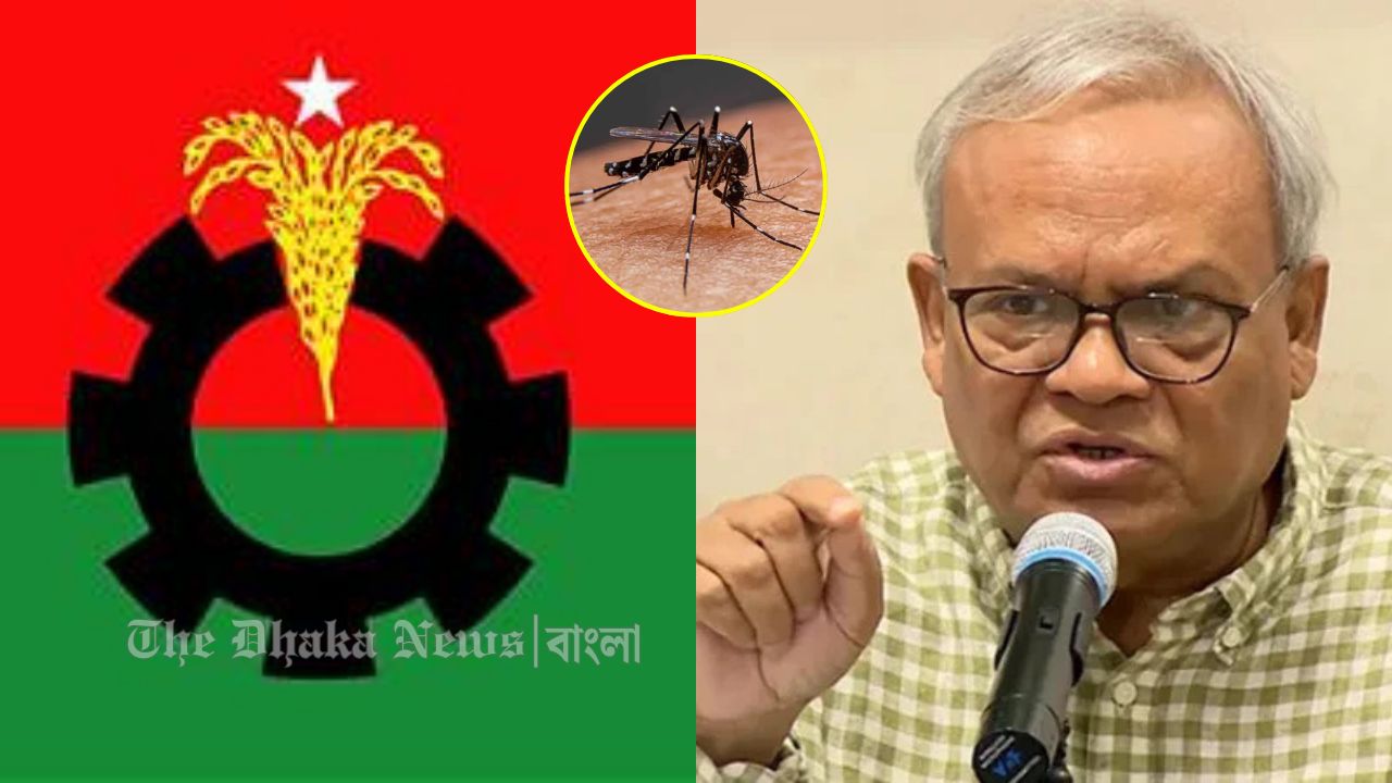 দেশব্যাপী ডেঙ্গু প্রতিরোধে লিফলেট বিতরণ করবে বিএনপি