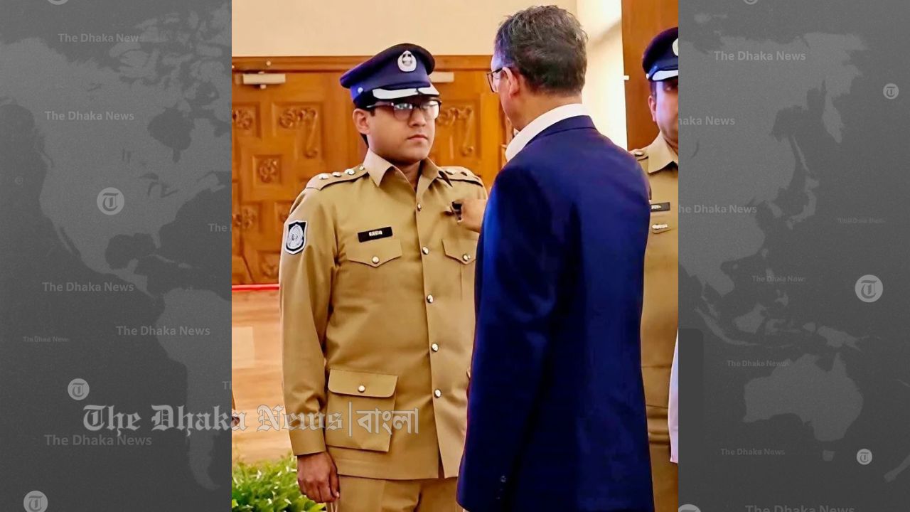রাষ্ট্রপতি পুলিশ পদক পেলেন মতলব সার্কেলের এএসপি জাবীর হুসনাইন সানীব