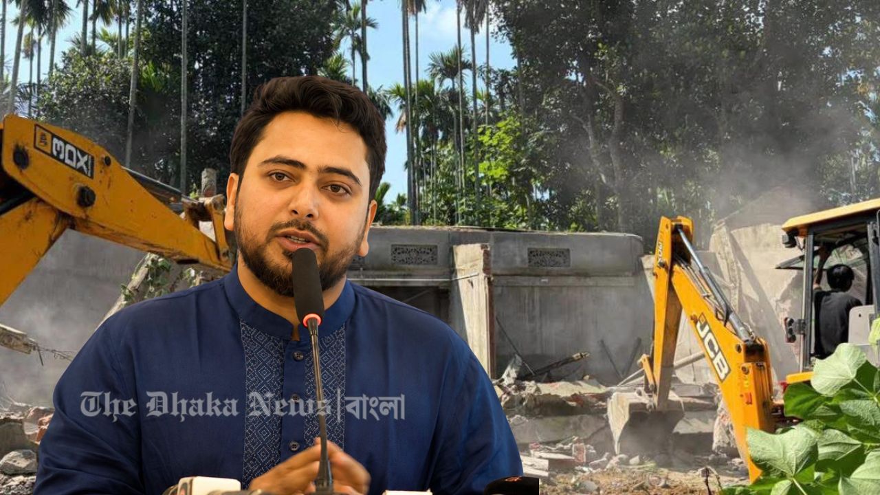 আসামে বাঙালি মুসলমানদের ঘরবাড়ি ও মসজিদ উচ্ছেদে নাহিদ ইসলামের নিন্দা